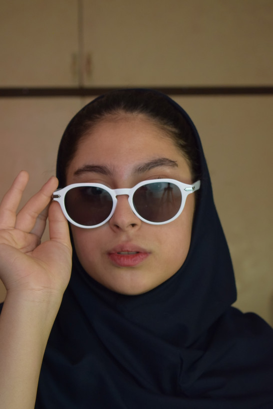 عینک آفتابی unisex فریم گرد