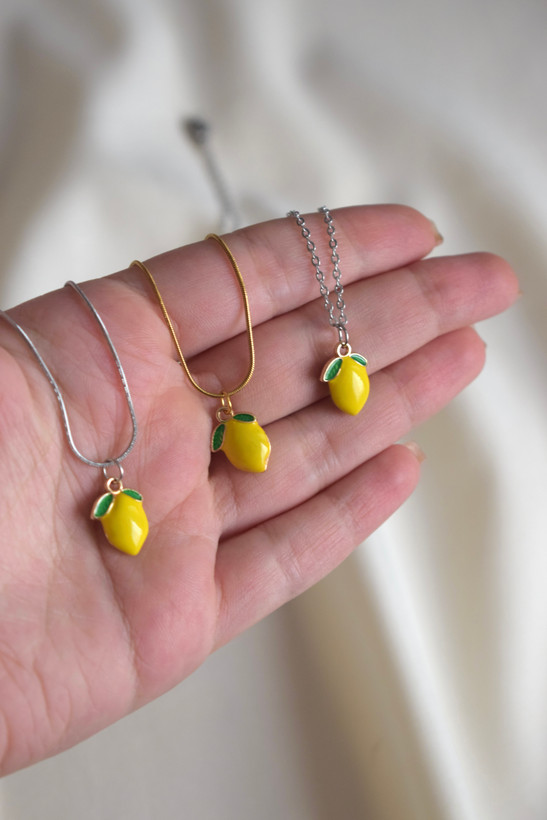 گردنبند تابستونی لیمو🍋